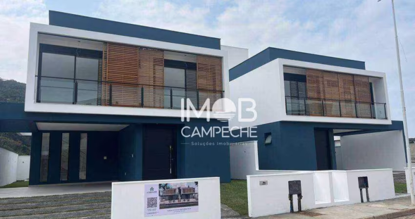 Casas localizadas no bairro do Rio Tavares