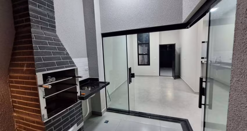 VENDA CASA NOVA -  03 DORM COM SUIÍTE - AREA GOURMET - NOVO HORIZONTE