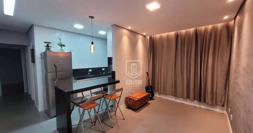 Apartamento com 2 dormitórios à venda, 49 m² por r$ 280.000,00 - jardim santa júlia - são josé dos campos/sp