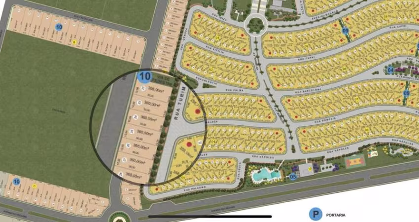 Ágio JARDINS MARSELHA Lote à Venda, 360 por R$ 480.000 no setor Conjunto Residencial Storil AD16149