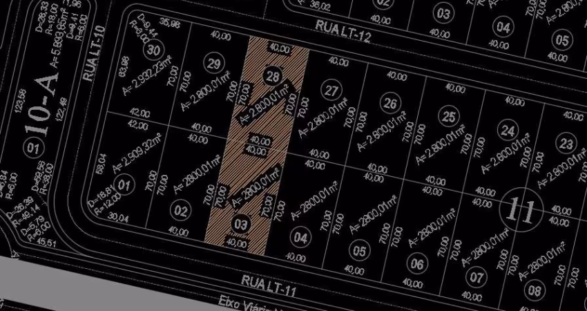 Ágio Lote comercial Global Park (2 x 2.800 = 5.600m2) - Aparecida de Goiânia - próximo BR-153 Área / Terreno à Venda, 5600 por R$ 2.671.000 no setor Industrial Global Park AD18618