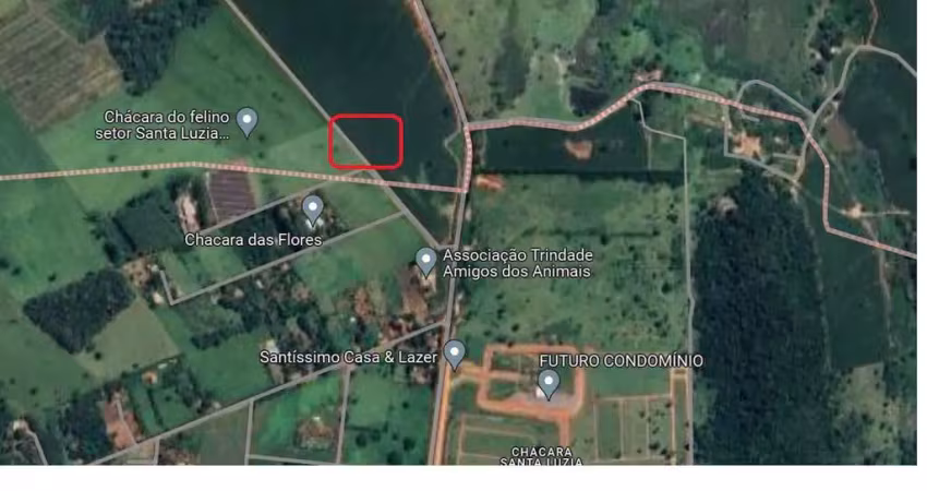 Area ( terreno ) em trindade/go área / terreno à venda, 38232 por r$ 2.000.000 no setor chácaras santa luzia vn19963