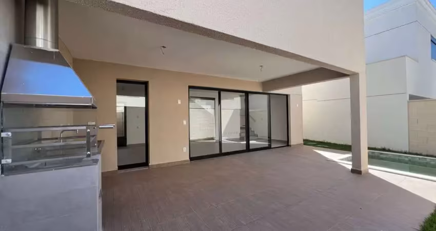 Ágio lindo sobrado com piscina e churrasqueira a carvão no jardins marselha casa em condomínio com 4 quarto(s) e 4 banheiro(s) à venda, 181 por r$ 1.199.000 no setor conjunto residencial storil st2178