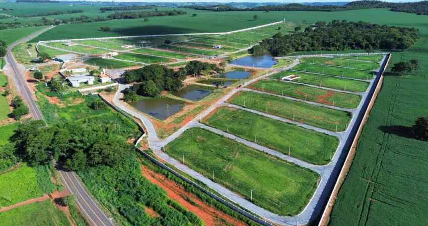 Ágio lote condomínio fechado - ecologico veneza  lote à venda, 400 por r$ 162.000 no setor zona rural in21932