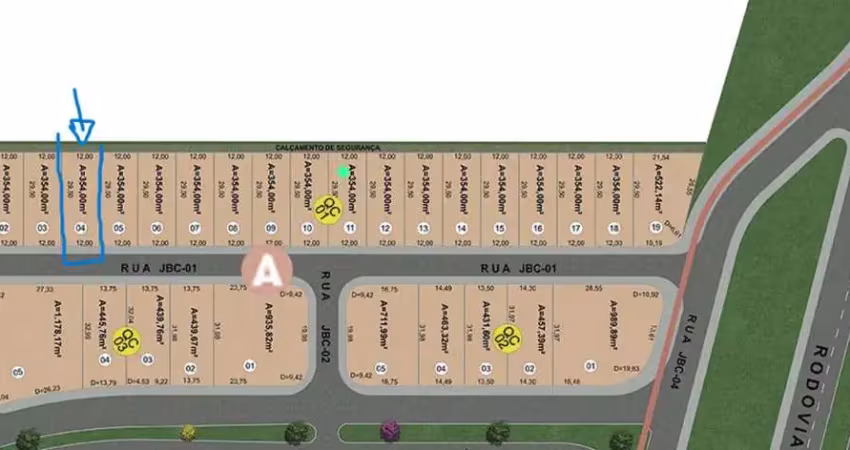 Ágio lote comercial jardins berlim - ágio lote à venda, 354 por r$ 531.000 no setor área administrativa ad23240