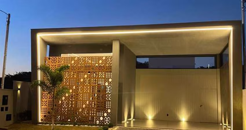 CONDOMINIO JARDIM BARCELONA  Casa em Condomínio com 3 Quarto(s) e 4 banheiro(s) à Venda, 159 por R$ 1.299.000 no setor Jardins Barcelona AD24343