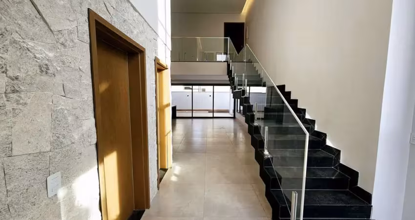 Sobrado 240 m2 3 suítes jardins bolonha senador canedo go casa em condomínio com 3 quarto(s) e 5 banheiro(s) à venda, 240 por r$ 1.570.000 no setor jardins bolonha ad25337