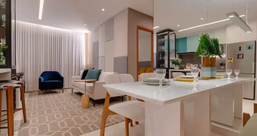 APARTAMENTO MUY BUENO 2Q  Apartamento com 2 Quarto(s) e 2 banheiro(s) à Venda, 65 por R$ 510.000 no setor Jardim América AU25860