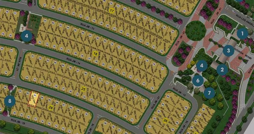 Ágio Lote 210m² no Jardins Miami - Ótima Localização Lote à Venda, 210 por R$ 289.000 no setor Goiânia Park Sul VN27537