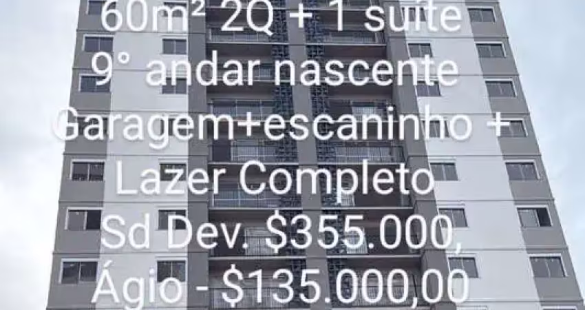 Ágio wish jd. américa apartamento com 2 quarto(s) e 2 banheiro(s) à venda, 60 por r$ 490.000 no setor jardim américa st27886