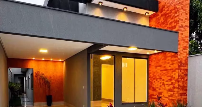Casa Térrea 3 quartos com suite alto padrão. Casa de Rua com 3 Quarto(s) e 2 banheiro(s) à Venda, 133 por R$ 650.000 no setor Vila Oliveira IN27894