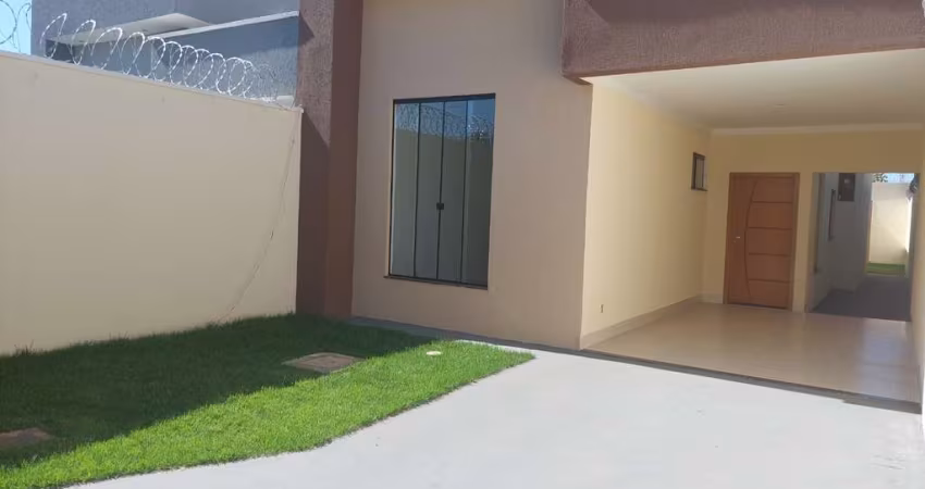 Casa Nova 3Q c/ Suíte + Varanda Gourmet – Alto Padrão no Buriti Sereno Casa de Rua com 3 Quarto(s) e 3 banheiro(s) à Venda, 125 por R$ 380.000 no setor Jardim Buriti Sereno AU28578