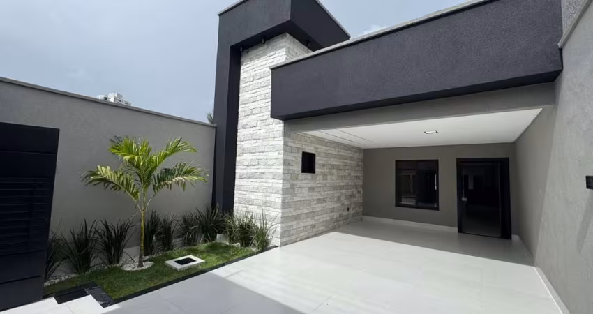 Casa 3 suítes no Jardim Atlantico Acabamento Premium Casa de Rua com 3 Quarto(s) e 4 banheiro(s) à Venda, 155 por R$ 830.000 no setor Jardim Atlântico FL28591