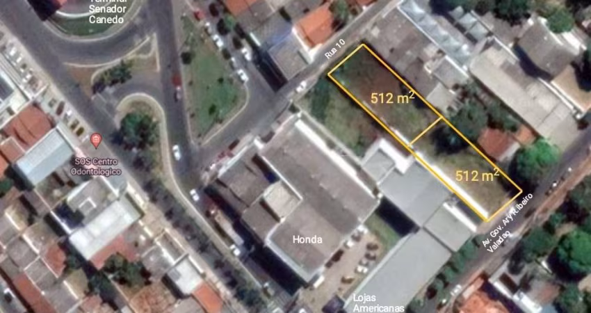 LOTES COMERCIAIS - SENADOR CANEDO  Lote à Venda, 512 por R$ 480.000 no setor Jardim Todos os Santos II VN29453