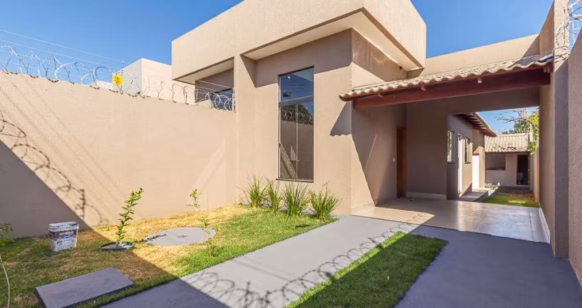 Casa 3 quartos com suíte churrasqueira porcelanato quintal Casa de Rua com 3 Quarto(s) e 2 banheiro(s) à Venda, 102 por R$ 359.900 no setor Vila Oliveira IN29509
