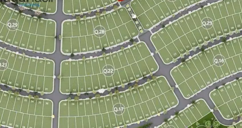 Ágio  lote de 280m² quitado - condomínio vinhas flamboyant lote à venda, 280 por r$ 430.000 no setor centro st30608