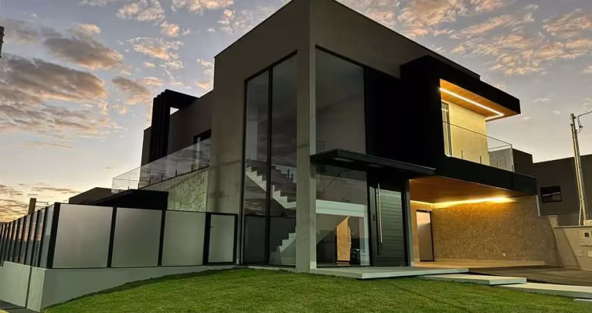 Sobrado de esquina jardins capri  3/suites superior  1/suíte térrea  casa em condomínio com 4 quarto(s) e 5 banheiro(s) à venda, 302 por r$ 2.180.000 no setor residencial marília au31208