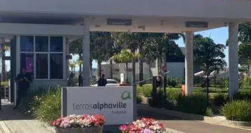 Lote condomínio terras alphaville  lote à venda, 360 por r$ 240.000 no setor condomínio terras alpha anápolis ax19037