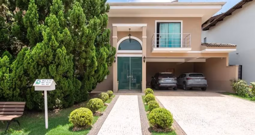 Sobrado jardins atenas casa em condomínio com 4 quarto(s) e 7 banheiro(s) à venda, 377.66 por r$ 3.490.000 no setor jardins atenas ta31940