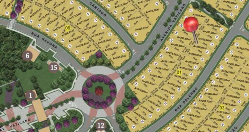 Ágio lote jardins roma lote à venda, 260 por r$ 399.900 no setor residencial marília ad32366