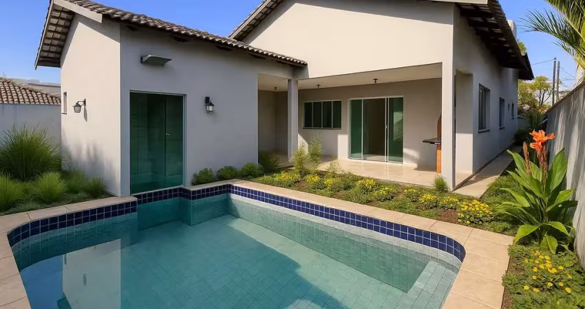 Casa térrea - 416 m² 4 quartos - jardins madri casa em condomínio com 4 quarto(s) e 4 banheiro(s) à venda, 201 por r$ 1.190.000 no setor jardins madri au32454