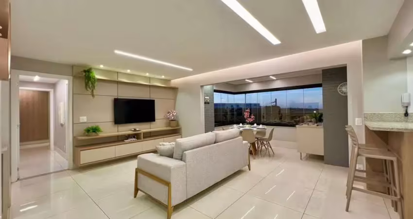 Ibirapuera mobiliado - 3 suítes apartamento com 3 quarto(s) e 4 banheiro(s) à venda, 105 por r$ 899.000 no setor park lozandes vt24099