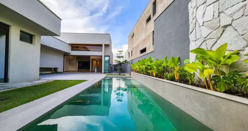 Sobrado premium no jardins itália com 5 suítes e elevador casa em condomínio com 5 quarto(s) e 6 banheiro(s) à venda, 411 por r$ 6.200.000 no setor jardins itália vn32820