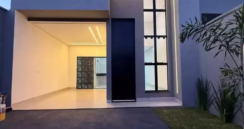 Casa  nova de 150m2 com 3 quartos.  casa de rua com 3 quarto(s) e 2 banheiro(s) à venda, 102.85 por r$ 450.000 no setor loteamento tropical verde vn32929