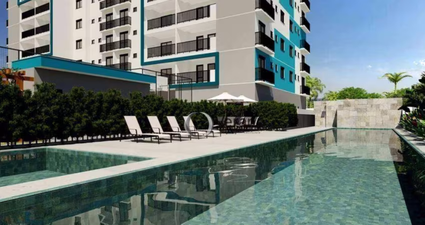 Apartamento com 2 dormitórios à venda, 62 m² por R$ 491.000,00 - Residencial Villa Lombardia - Paulínia/SP