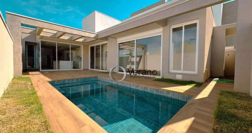 Casa com 4 dormitórios à venda, 213 m² por R$ 2.250.000,00 - Condomínio Residencial Santorini - Paulínia/SP