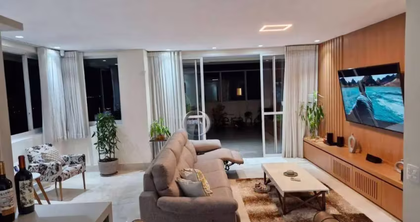 Penthouse com 4 dormitórios à venda, 215 m² por r$ 3.500.000 - condomínio residencial golden square - alphaville - campinas/sp