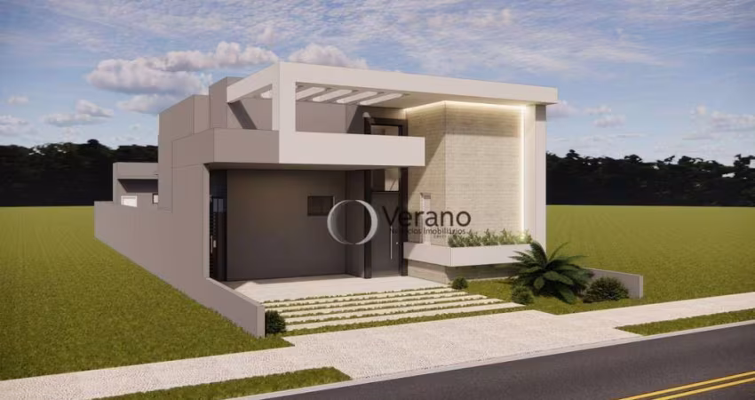Casa com 3 dormitórios à venda, 201 m² por R$ 1.930.000,00 - Condomínio Residencial Santorini - Paulínia/SP