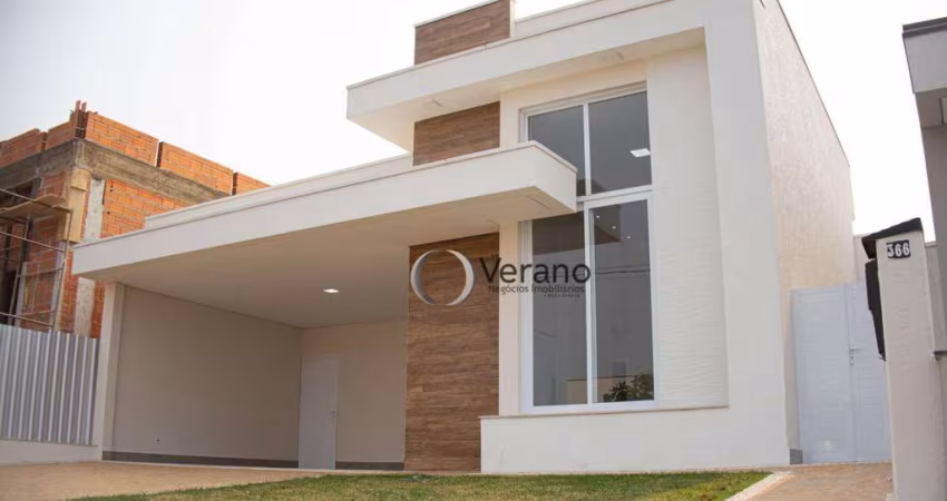 Casa com 3 dormitórios à venda, 204 m² por R$ 1.800.000,00 - Condomínio Villa Bella Siena - Paulínia/SP