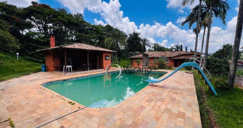 Chácara com 4 dormitórios à venda, 15483 m² por R$ 5.500.000,00 - Chácaras São Bento - Valinhos/SP
