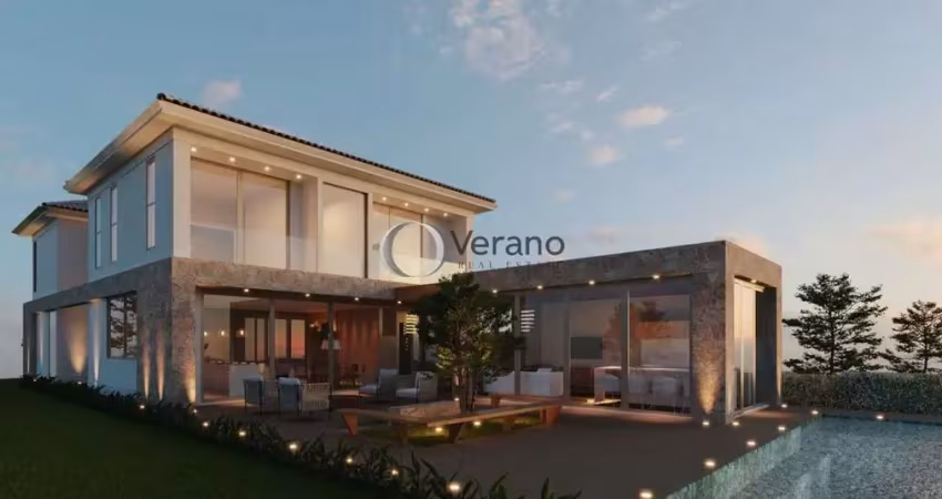 Sobrado com 5 dormitórios à venda, 418 m²  - condomínio villa bella florença - nossa senhora aparecida, paulínia/sp