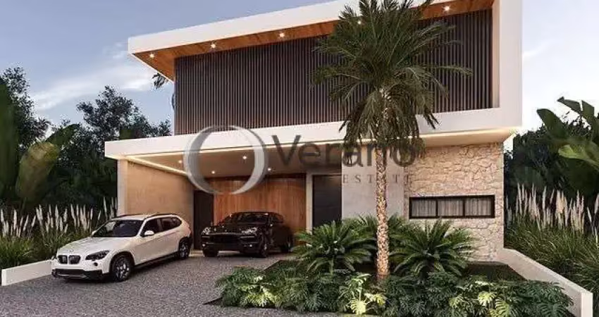 Sobrado com 4 dormitórios à venda, 366 m² - santorini residencial club - parque brasil 500, paulínia/sp
