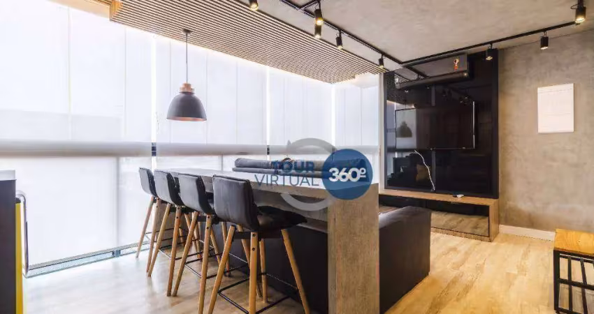 Apartamento, 47 m² - venda por R$ 595.000,00 ou aluguel por R$ 5.059,84/mês - Parque Campolim - Sorocaba/SP