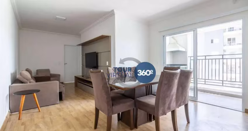 Apartamento com 3 dormitórios para alugar, 80 m² por r$ 4.476,63/mês - parque campolim - sorocaba/sp