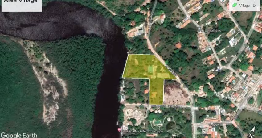 Terreno à venda, 13000 m² por r$ 3.800.000,00 - barra do jacuípe - camaçari/ba