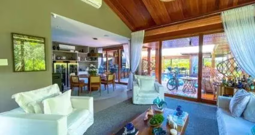 Casa com 4 dormitórios à venda, 300 m² por r$ 3.900.000,00 - praia do forte - mata de são joão/ba