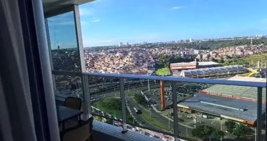 Apartamento com 2 dormitórios para alugar, 63 m² por r$ 7.000,00/mês - caminho das árvores - salvador/ba