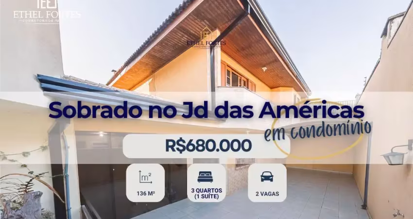 Casa em condomínio fechado com 3 quartos à venda na Rua Coronel Alfredo Ferreira da Costa, 415, Jardim das Américas, Curitiba