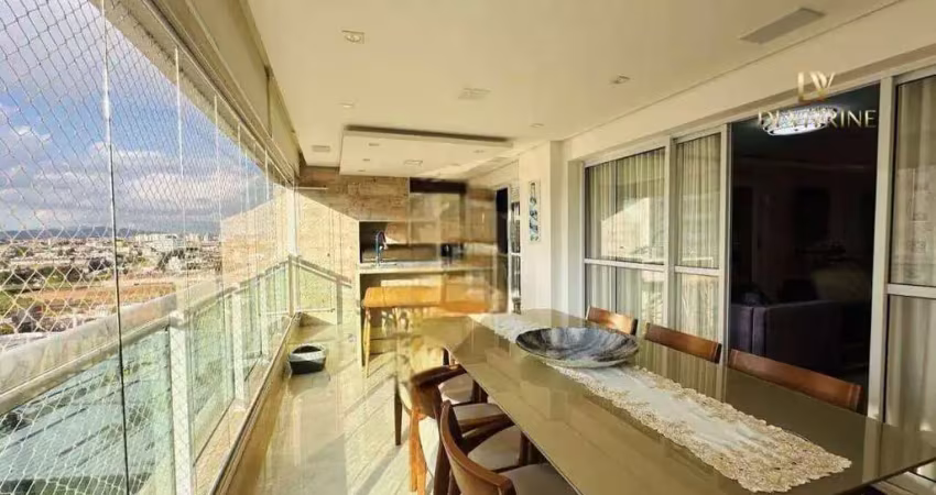 Apartamento com 3 dormitórios à venda, 198 m² por r$ 2.990.000,00 - jardim santa mena - guarulhos/sp