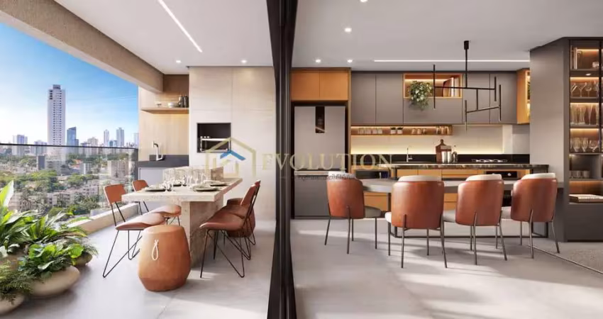 Apartamento de 3 suítes no 17º andar do casa neo marista – 119m², varanda gourmet e acabamento premium!