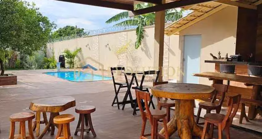 Chácara a venda em aragôiania, 1300m² construída, 980 mil, aceita permuta