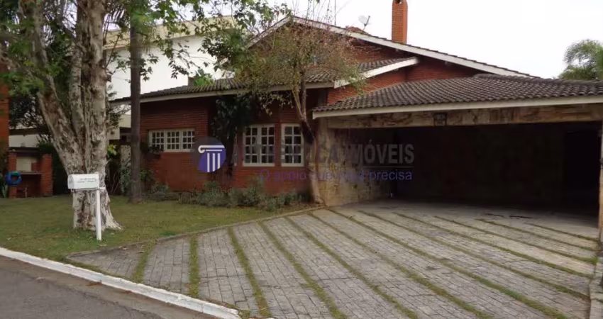 Casa assobrada para locação - alphaville 9 - santana de parnaiba - authêntica imóveis