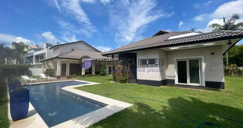 Casa térrea para locação - residêncial 0 - alphaville/sp - authêntica imóveis