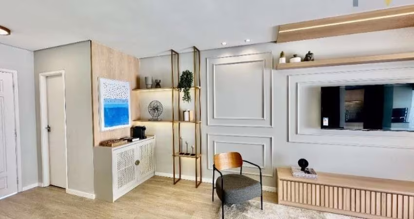 SOBRADO DE 97M² A VENDA NO GARDEN RESORT, MOBILIADO E DECORADO , COM 3 DORM, (1SUÍTE), AREA GORMET, 2 VAGAS DE GARAGEM E EXCELENTE LOCALIZAÇÃO.