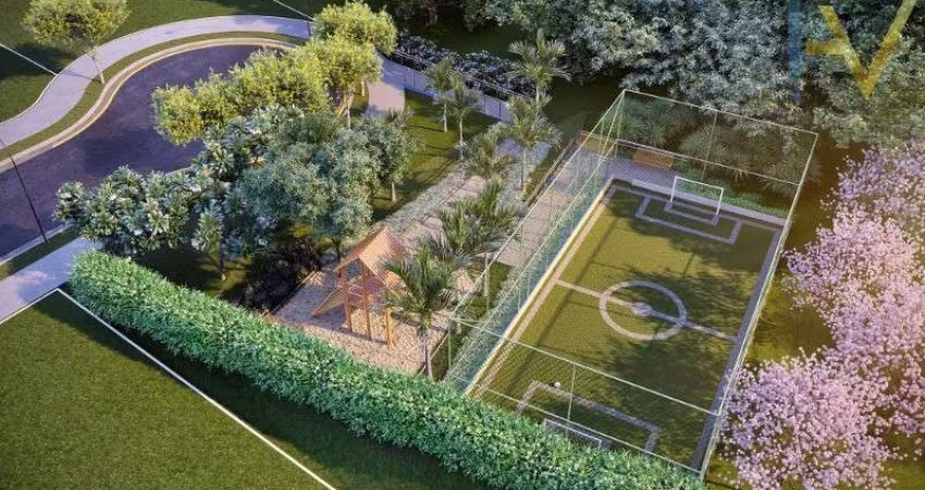 Terreno de 385m² no Condomínio Applausi Vittale Fernandes em Jundiaí-SP, Segurança Haganá, 80 lotes(93% planos), lazer completo. Agende sua visita!