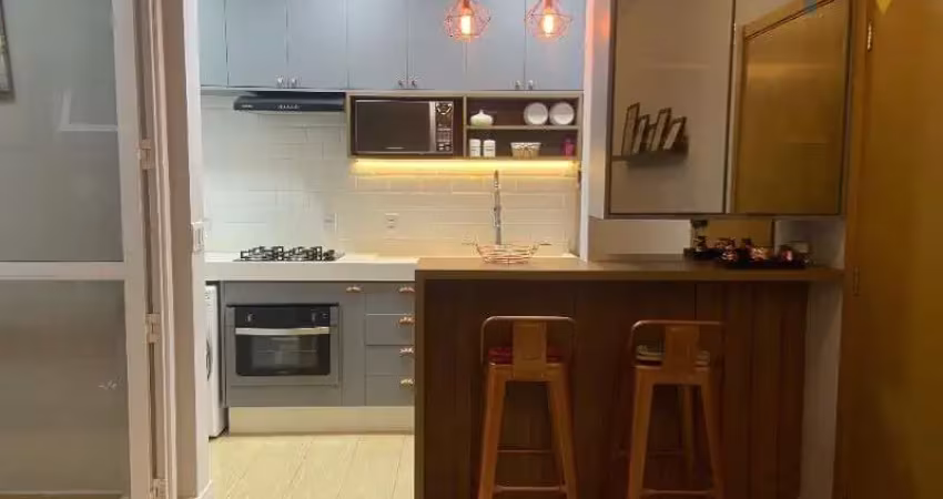 Apartamento Garden 74m² no Altos da Samuel Martins em Jundiaí-SP, 2 quartos, moveis palnejados, 1 vaga de garagem.